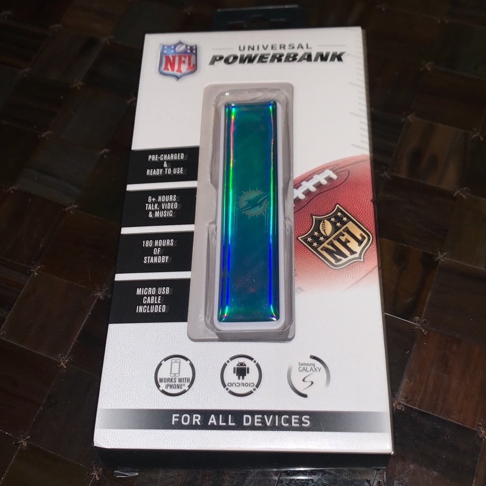 NFL Miami Dolphin’s Powerbank
